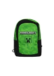 Plecak Szkolny Młodzieżowy Gra Minecraft Creeper Tornister Zielony Czarny