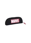 Piórnik Marvel Tuba Szkolny Saszetka Czarny Dla Chłopca Zamek