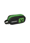  Minecraft Piórnik Szkolny 3D Podwójny Creeper Saszetka Chłopiec
