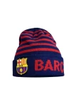  Czapka Kibica Zimowa FC Barcelona na mecz licencjonowana Barca Herb Logo