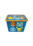  Pojemnik na Zabawki Organizer Skrzynia Pudełko z Przykrywką Pokemon 23 L