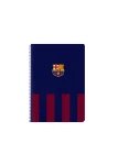 Zeszyt szkolny A4 80 Kartek w kratkę FC Barcelona Herb Wyrywane Sezon 24/25